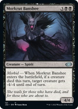 Morkrut Banshee from J22 #121, Magic: The Gathering card