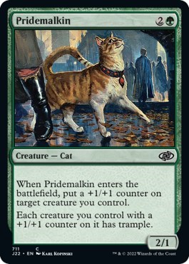 Pridemalkin from J22 #711, Magic: The Gathering card