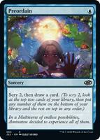 MTG SLD ボーダーレス 定業 Preordain MTG SLD ボーダーレス 定業 Preordain MTG Preordain RAINBOW