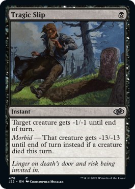 Tragic Slip from J22 #478, Magic: The Gathering card