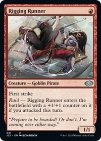 Rigging Runner - Jumpstart 2022 - Magic: The Gathering card