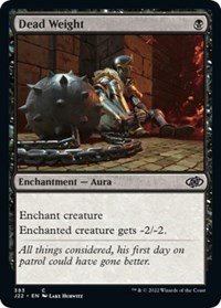 Dead Weight - Jumpstart 2022 - Magic: The Gathering card