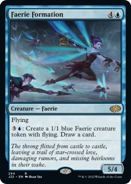 Faerie Formation from J22 #294, Magic: The Gathering card