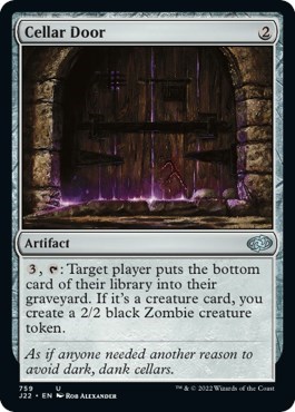 Cellar Door from J22 #759, Magic: The Gathering card