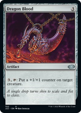 Dragon Blood from J22 #762, Magic: The Gathering card