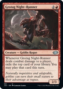 Grotag Night-Runner from J22 #551, Magic: The Gathering card