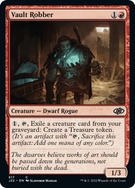 Vault Robber from J22 #617, Magic: The Gathering card