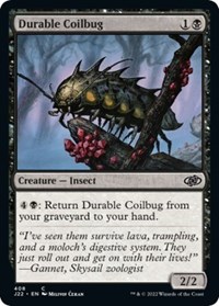 Durable Coilbug - Jumpstart 2022 - Magic: The Gathering card