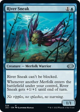 River Sneak from J22 #339, Magic: The Gathering card