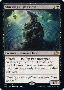 Skirsdag High Priest from J22 #467, Magic: The Gathering card