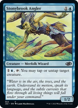 Stonybrook Angler from J22 #354, Magic: The Gathering card