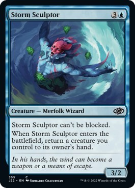 Storm Sculptor from J22 #355, Magic: The Gathering card