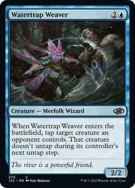 Watertrap Weaver from J22 #370, Magic: The Gathering card