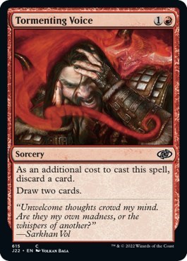 Tormenting Voice from J22 #615, Magic: The Gathering card