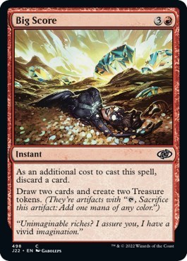 Big Score from J22 #498, Magic: The Gathering card