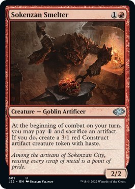 Sokenzan Smelter from J22 #601, Magic: The Gathering card