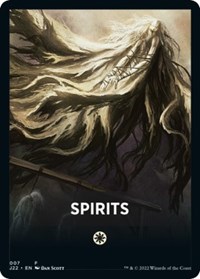 Spirits Theme Card - Jumpstart 2022 - Magic: The Gathering card