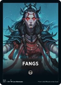 Fangs Theme Card - Jumpstart 2022 - Magic: The Gathering card