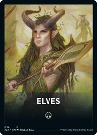 Elves Theme Card (Jumpstart 2022)