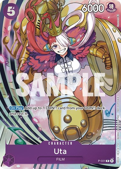 Uta (Event Pack Vol. 1) One Piece Promotion Cards card price