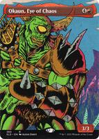 Okaun, Eye of Chaos (Display Commander) - Thick Stock - Secret