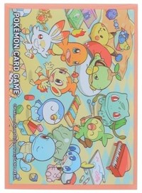 Pokemon TCG: Pokemon Center Japan Exclusive Card Sleeves - Starters Playroom (64 · Pokemon International Card Sleeves