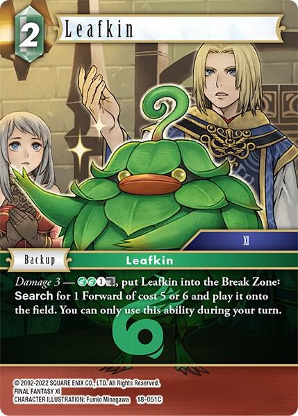 ファイナルファンタジーTCG Lki Leafkin - Resurgence of Power - Final Fantasy TCG - TCGplayer.com