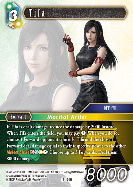 Tifa - Resurgence of Power - Final Fantasy TCG - TCGplayer.com