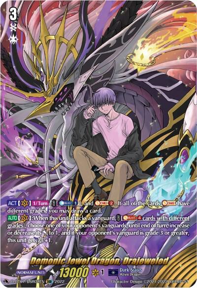 Demonic Jewel Dragon, Drajeweled (DSR) - D-BT07: Raging Flames