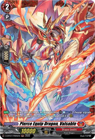 Pierce Equip Dragon, Valsable (FR)