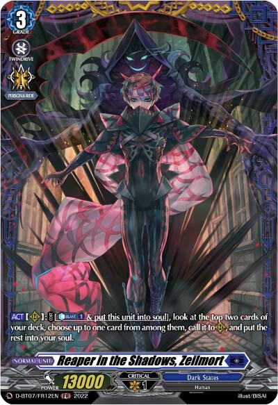 Reaper in the Shadows, Zeilmort (FR)
