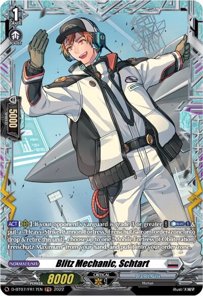Blitz Mechanic, Schtart (FR)