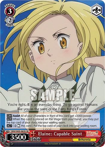 Elaine: Capable Saint (SR)