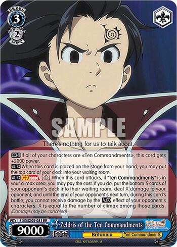 Zeldris of the Ten Commandments - The Seven Deadly Sins: Revival
