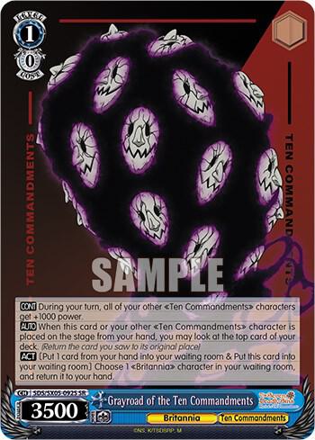 Grayroad of the Ten Commandments (SR) - The Seven Deadly Sins