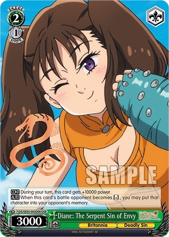 Diane: The Serpent Sin of Envy (DSR) card