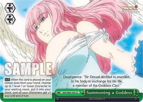 Summoning a Goddess