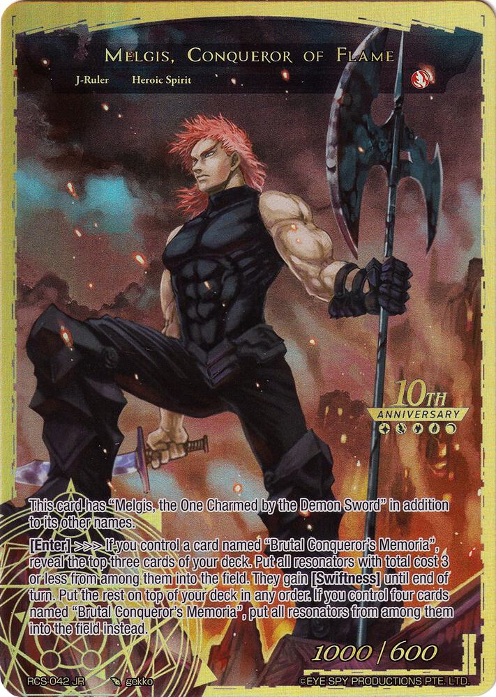 Memoria of the Seven Lands // Melgis, Conqueror of Flame