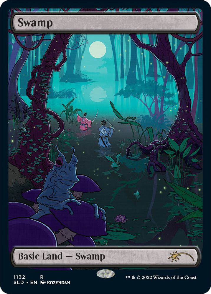 Swamp (1132) - Secret Lair Drop Series - Magic: The Gathering