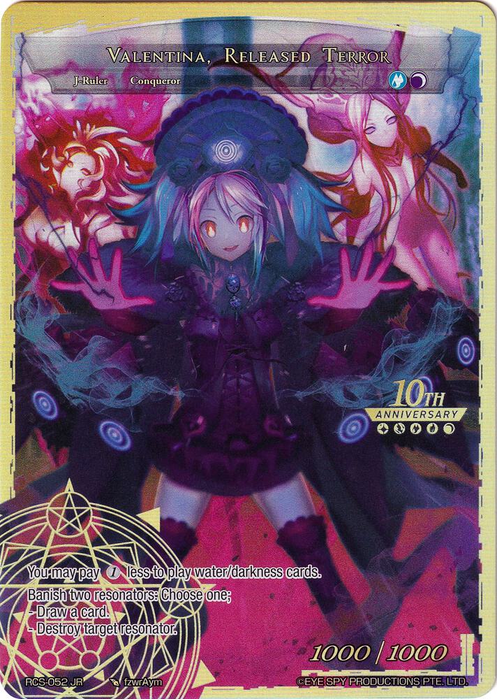 Invading Demon of Water, Valentina // Valentina, Released Terror