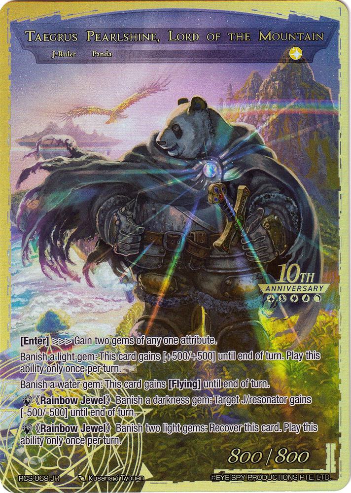 Taegrus Pearlshine // Taegrus Pearlshine, Lord of the Mountain