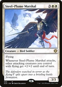 Steel-Plume Marshal (Starter Commander Decks)