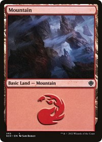 Mountain (345) (Starter Commander Decks)