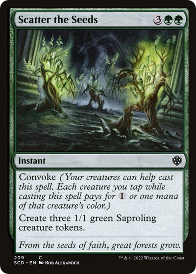 Scatter the Seeds