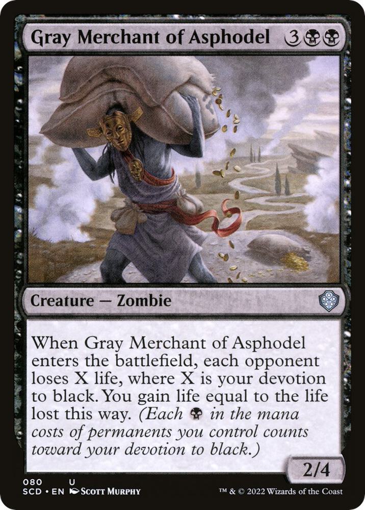 Gray Merchant of Asphodel - Starter Commander Decks - Magic: The