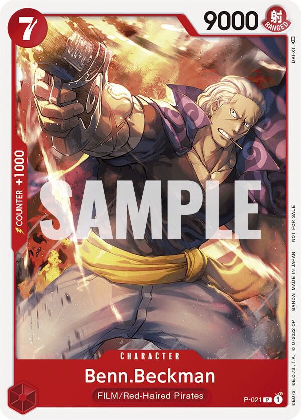 BennBeckman One Piece Film Red onepiece card