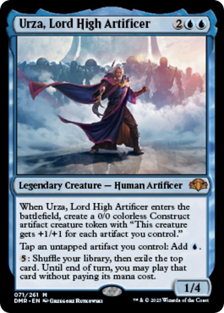 Urza, Lord High Artificer - Dominaria Remastered - Magic: The
