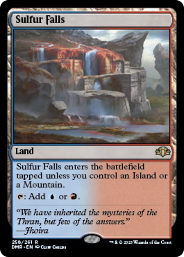 Sulfur Falls 258 card