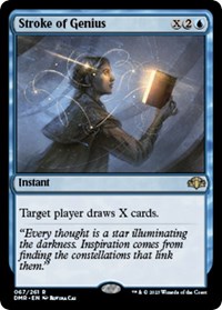 Stroke of Genius - Dominaria Remastered - Magic: The Gathering card