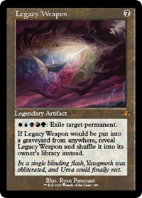 Legacy Weapon (Retro Frame) - Dominaria Remastered - Magic: The Gathering card